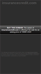 Mobile Screenshot of insurancecredit.com
